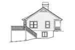 Lake House Plan Left Elevation - Lake Argyle Waterfront Home 007D-0214 - Shop House Plans and More