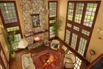 Ranch House Plan Great Room Photo 01 - Nottingham Hill Tudor Home 007D-0215 - Shop House Plans and More