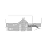 European House Plan Rear Elevation - Nottingham Hill Tudor Home 007D-0215 - Shop House Plans and More