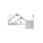 European House Plan Right Elevation - Nottingham Hill Tudor Home 007D-0215 - Shop House Plans and More