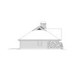 Country House Plan Left Elevation - Stonefield Country Ranch Home 007D-0216 - Shop House Plans and More