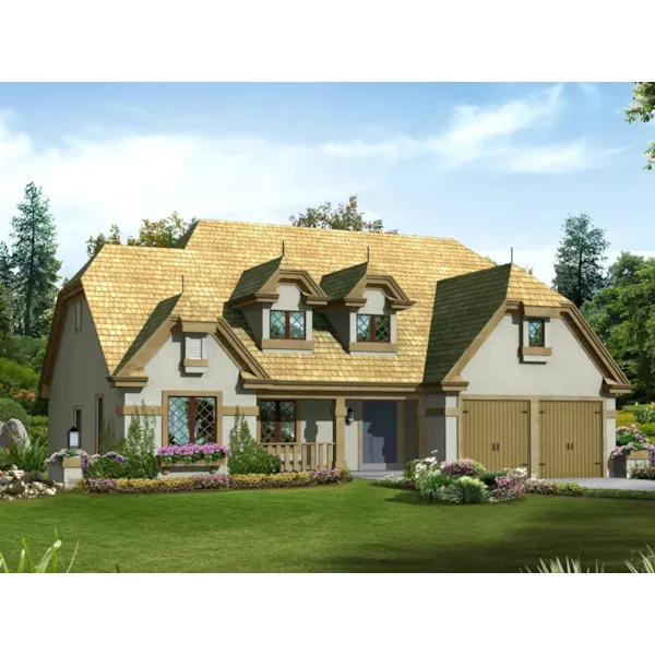 Home Has European Style Thanks To Hipped Roof Design