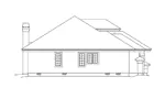 Ranch House Plan Left Elevation - Tampa Springs Sunbelt Home 007D-0219 - Shop House Plans and More