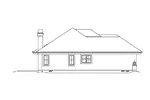 Southwestern House Plan Left Elevation - Santa Catalina Sunbelt Home 007D-0221 - Shop House Plans and More