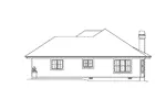 Ranch House Plan Right Elevation - Santa Catalina Sunbelt Home 007D-0221 - Shop House Plans and More