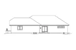 Sunbelt House Plan Right Elevation - San Saguaro Florida Style Home 007D-0222 - Shop House Plans and More