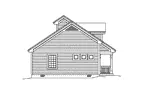 Ranch House Plan Left Elevation - Windbriar Place Duplex Home 007D-0223 - Shop House Plans and More