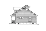 Ranch House Plan Right Elevation - Windbriar Place Duplex Home 007D-0223 - Shop House Plans and More