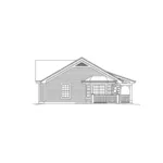 Multi-Family House Plan Left Elevation - Stoneside Manor Duplex Home 007D-0224 - Shop House Plans and More