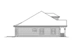 Ranch House Plan Left Elevation - Ladue Manor Duplex 007D-0225 - Shop House Plans and More