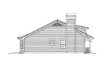 Vacation House Plan Left Elevation - Woodmuir Place Duplex Home 007D-0227 - Shop House Plans and More