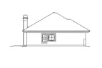 Multi-Family House Plan Left Elevation - Orlando Palms Florida Duplex 007D-0228 - Shop House Plans and More