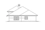 Sunbelt House Plan Right Elevation - Whitehaven Mediterranean Home 007D-0229 - Shop House Plans and More