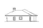 Sunbelt House Plan Right Elevation - St. Tropez Ranch Sunbelt Home 007D-0230 - Shop House Plans and More