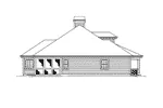 Ranch House Plan Left Elevation - Georgia Manor Country Home 007D-0231 - Search House Plans and More