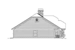 Country House Plan Left Elevation - Maryland Manor Country Home 007D-0232 - Shop House Plans and More