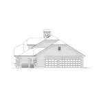 Ranch House Plan Right Elevation - Maryland Manor Country Home 007D-0232 - Shop House Plans and More