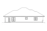 Southwestern House Plan Left Elevation - Yuma Park Narrow Lot Home 007D-0233 - Shop House Plans and More