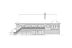 Farmhouse Plan Rear Elevation - Cochepark Manor Country Home 007D-0235 - Search House Plans and More