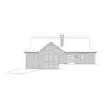 Traditional House Plan Rear Elevation - Royalview Atrium Ranch Home 007D-0236 - Shop House Plans and More