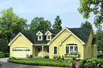 Traditional House Plan Front of Home - Lynnewood Place Ranch Home 007D-0239 - Shop House Plans and More