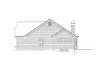 Ranch House Plan Right Elevation - Lynnewood Place Ranch Home 007D-0239 - Shop House Plans and More