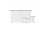 Building Plans Rear Elevation - Westfall Park Apartment Garage 007D-0241 | House Plans and More