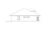 Ranch House Plan Left Elevation - Hayden Manor Prairie Duplex 007D-0246 - Search House Plans and More