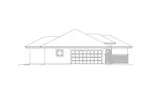 Vacation House Plan Left Elevation - Prairie Lake Vacation Home 007D-0248 - Shop House Plans and More
