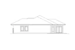 Ranch House Plan Right Elevation - Prairie Lake Vacation Home 007D-0248 - Shop House Plans and More