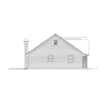 Country French House Plan Left Elevation - Craigland Hills Country Home 007D-0249 - Search House Plans and More