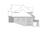 Traditional House Plan Right Elevation - Lacerne Place Luxury Home 007D-0250 - Shop House Plans and More
