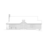 Country House Plan Rear Elevation - Oakleigh Lane Country Home 007D-0252 - Shop House Plans and More