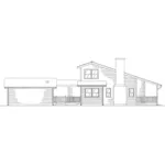 Country House Plan Left Elevation - Sunnydell Country Home 008D-0056 - Shop House Plans and More