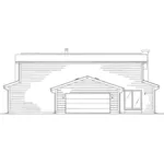 Country House Plan Rear Elevation - Sunnydell Country Home 008D-0056 - Shop House Plans and More