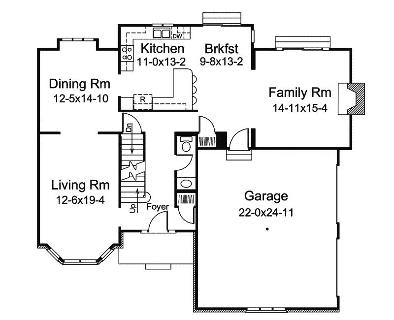 Luxury House Plan First Floor - Kingswick Luxury Home 008D-0091 - Search House Plans and More