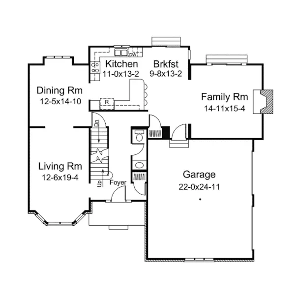 Traditional House Plan First Floor - Kingswick Luxury Home 008D-0091 - Search House Plans and More