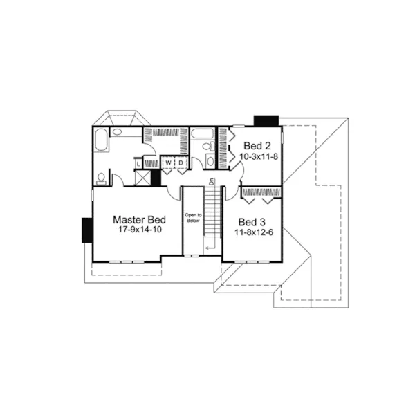 Florida House Plan Second Floor - Baronet Bay Mediterranean Home 008D-0099 - Search House Plans and More