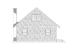 Traditional House Plan Rear Elevation - Breezewood Rustic Home 008D-0134 - Search House Plans and More