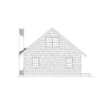 Cabin & Cottage House Plan Rear Elevation - Breezewood Rustic Home 008D-0134 - Search House Plans and More