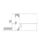 Cabin & Cottage House Plan Right Elevation - Breezewood Rustic Home 008D-0134 - Search House Plans and More