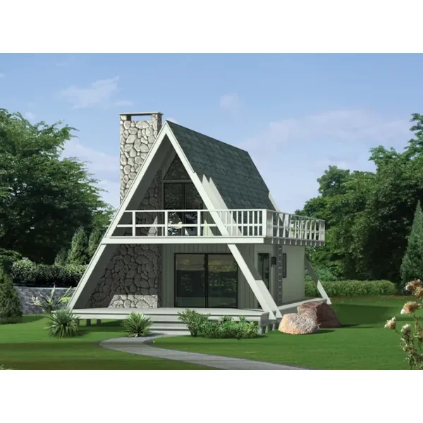 Unique A-Frame Detailing Has Appeal