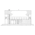 Contemporary House Plan Right Elevation - Grantview A-Frame Home 008D-0139 - Search House Plans and More