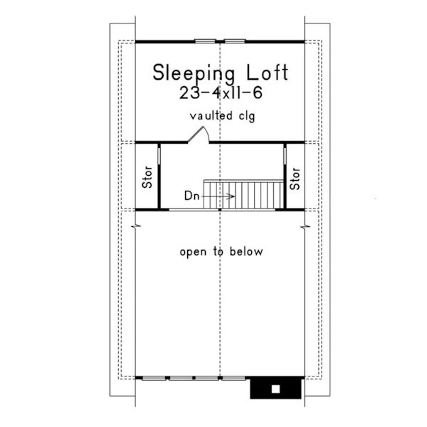 Vacation House Plan Second Floor - Woodridge Vacation Home 008D-0160 - Shop House Plans and More