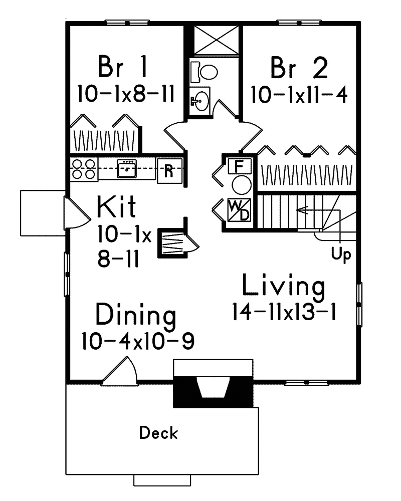 Tudor House Plan First Floor - Zurich Mountain Cottage Home 008D-0163 - Shop House Plans and More