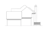 Traditional House Plan Right Elevation - Sherbrooke Traditional Home 010D-0001 - Shop House Plans and More
