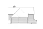 Traditional House Plan Left Elevation - Ridgeland Traditional Home 010D-0004 - Shop House Plans and More