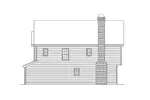 Traditional House Plan Right Elevation - Ridgeland Traditional Home 010D-0004 - Shop House Plans and More