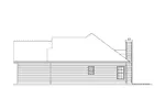 Ranch House Plan Right Elevation - Morris Traditional Ranch Home 010D-0005 - Shop House Plans and More