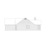 Traditional House Plan Right Elevation - Strickland Traditional Home 010D-0006 - Shop House Plans and More